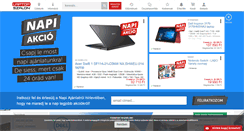 Desktop Screenshot of laptopszalon.hu