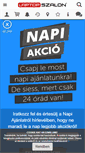 Mobile Screenshot of laptopszalon.hu